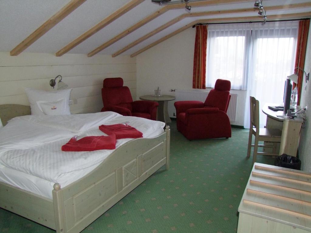 Hubertushof Hotel Garni Oberstaufen Habitación foto