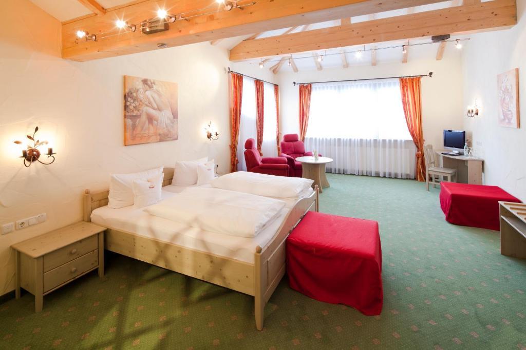 Hubertushof Hotel Garni Oberstaufen Habitación foto