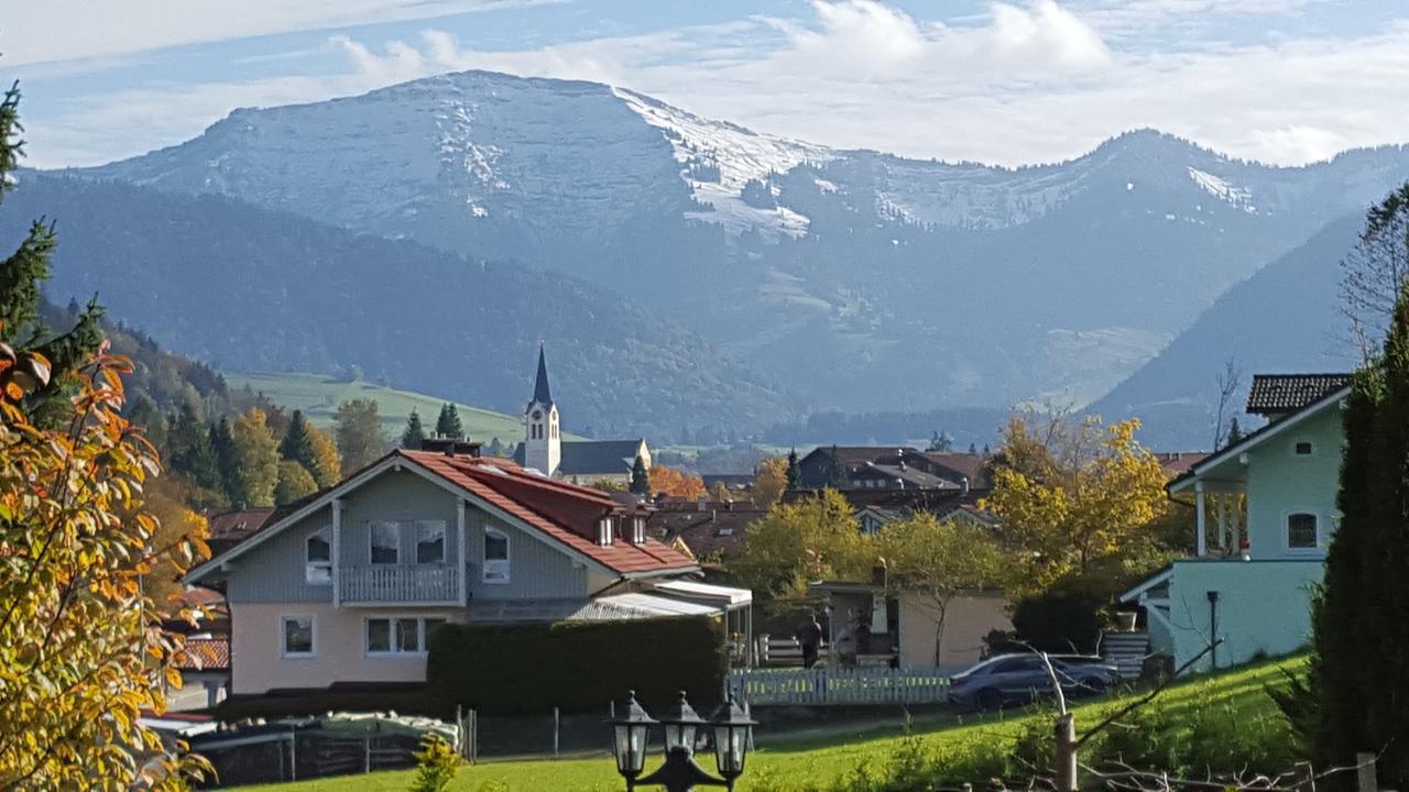Hubertushof Hotel Garni Oberstaufen Exterior foto